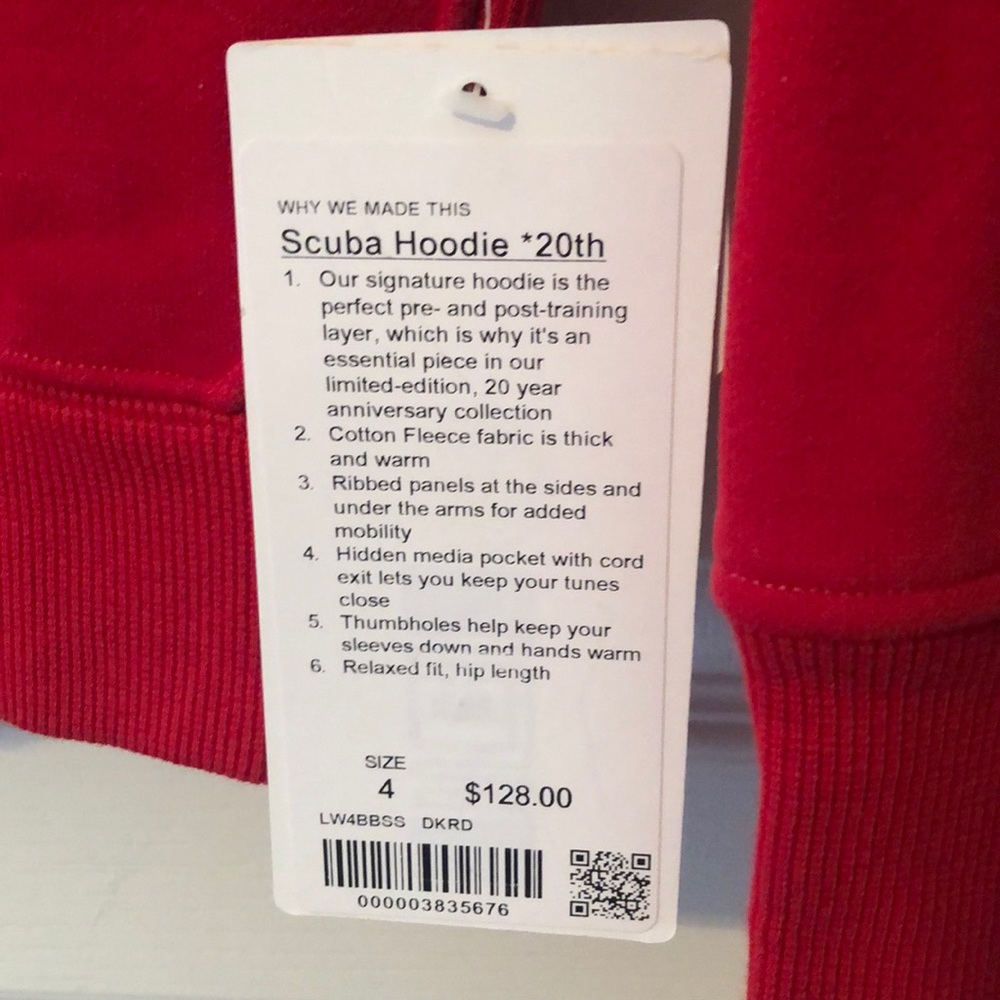 Lululemon 20Y Scuba Sz 4 - Picture 5 of 6